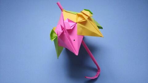 折花伞视频,一招学会传统手工艺之美